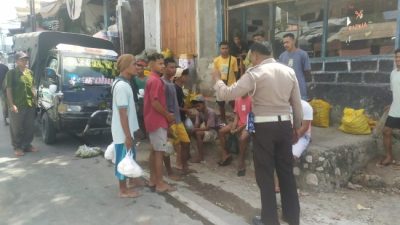 Foto. Tukang Ojek di Kabupaten Kupang Dapat Penyuluhan Keselamatan Berlalu Lintas.