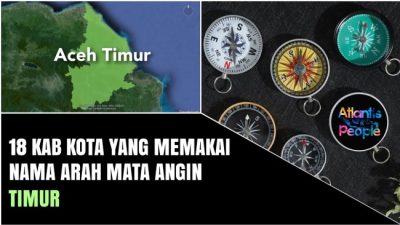 Fot. Daftar 18 Kabupaten Kota di Indonesia yang Memakai Nama Arah Mata Angin Timur, 4 di NTT.