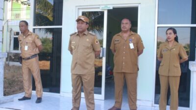 Foto. Apel Bersama, Pj Bupati Kupang Sentil Disiplin dan Kinerja Pelayanan di RSUD Naibonat.