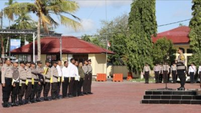 Foto. Ada Apa? Kapolres Kupang Warning Anggotanya.