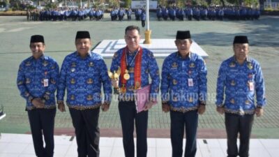 Pimpin Apel Korpri, Pj. Wali Kota Kupang Sampaikan Sejumlah Pesan dan Beri Penghargaan Kepada Lurah NBS