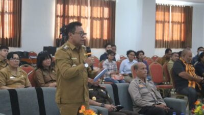 Foto. Buka Musrenbang RPJPD 2025, Pj. Bupati Alexon Lumba: Satu Hati dan Pikiran Bangun Kabupaten Kupang.
