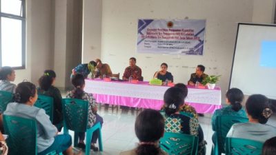 Tingkatkan Kapasitas Sekretaris TP. PKK Kecamatan dan Desa, TP. PKK Kabupaten Kupang Gelar Pelatihan