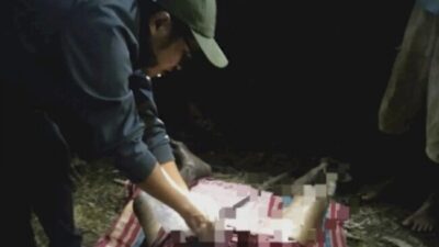 Foto. Hilang 2 Hari, Pria Paruh Baya di Kupang Ditemukan Meninggal di Kebun.