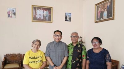 Foto. Ansy Lema Cagub NTT, Mantan Bupati Sikka Yoseph Ansar Rera: Kita Berjuang untuk Gol.