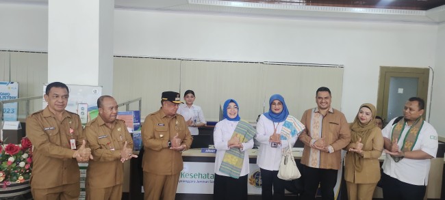 Foto. Pastikan Pelayanan JKN Berjalan Baik, Dirjampelkes BPJS Pantau di Mall Pelayanan Publik Kota.