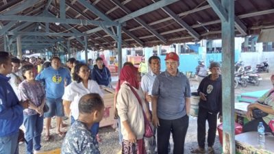 Serap Aspirasi Masyarakat, Jeriko-Adinda Kunjungi Pasar Oeba, Simak Permintaan Pedagang