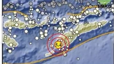 Gempa M 5,4 Guncang Kupang NTT, ASN Pemkab Kupang Lari Berhamburan