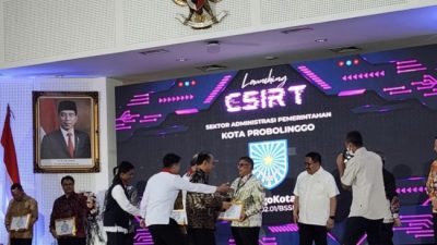 Foto. Penjabat Wali Kota Kupang Hadiri Peluncuran Tim Tanggap Insiden Siber.