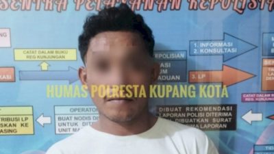 Curi Uang Hingga Rp17 Juta, Warga Kabupaten Kupang Diciduk Polisi