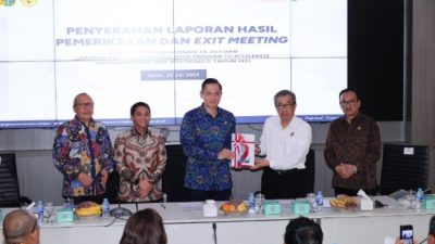 Foto. Kementerian ATR/BPN Raih Opini WTP 12, Menteri AHY Apresiasi Kinerja Seluruh Jajaran.