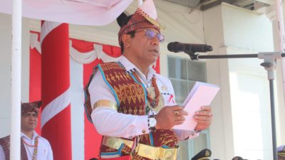 Pimpin Upacara HUT RI ke-79 Pj. Bupati Kupang Ajak Masyarakat Penuhi Hari Esok dengan Semangat Keberlanjutan