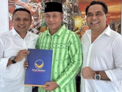 Terima SK Final Partai Nasdem, Simon Kamlasi, Adrianus Garu Siap Daftar Ikut Pilgub NTT