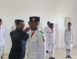 Pj. Bupati Kupang Kukuhkan 45 Anggota Paskibraka Tahun 2024, Berikut Daftar Nama Mereka