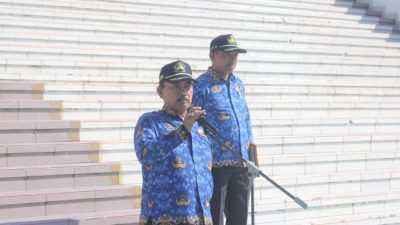 Foto. ASN di Lingkup Pemkab Kupang Diminta Agar Mendahulukan Kewajiban Sebelum Mendapatkan Hak.
