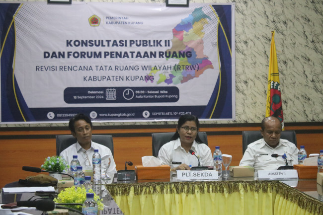 Foto. Pemerintah Kabupaten Kupang Gelar Kegiatan Revisi Rencana Tata Ruang Wilayah.