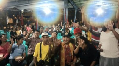 Foto. Warga Airnona Siap Menangkan Jeriko dan Adinda di Pilkada 27 November Mendatang.
