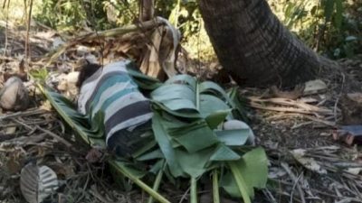 Foto. Tragis! Pria Paruh di Kupang Ditemukan Meninggal di Kebun dengan Sejumlah Luka.