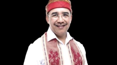 Foto. Jeriko Imbau Warga Kota Kupang Waspadai Isu SARA yang Sedang Gencar Dimainkan.