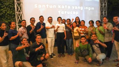 Foto. Duduk Bersama Kaum Disabilitas Kota Kupang, Ansy Lema Siap Perluas Akses Layanan Publik Bagi Penyandang Disabilitas.