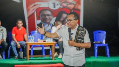 Foto. Cagub NTT Ansy Lema: Mutis Sumber Air Pulau Timor, Ibarat Mama Menyusui Masyarakat Timor.