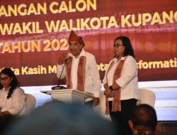 Sekmen Pemaparan Visi Misi Debat Kandidat, Jeriko Adinda Tegaskan Lanjutkan Perubahan Kota Kupang
