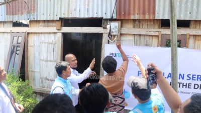 Foto. Penjabat Wali Kota Apresiasi Program Light Up The Dream yang diinisiasi PLN.