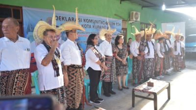 Foto. Ribuan Anggota Komunitas Dalek Esa Deklarasi Dukungan Jeriko Adinda.