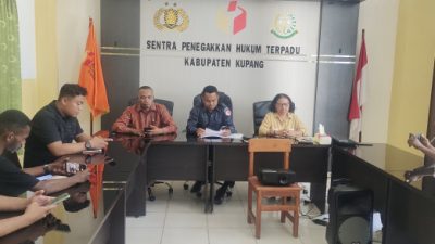 Foto. Bawaslu Kabupaten Kupang Beberkan Fakta Hasil Pengawasan Tahapan Pilkada, Hingga Temuan Kampanye Hitam.