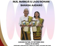 Injil Markus dalam Bahasa Aadang Diluncurkan di Kalabahi