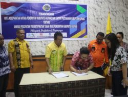 Pemkab Kupang Dan BPN Teken MOU Strategi Percepatan Sertifikat Tanah
