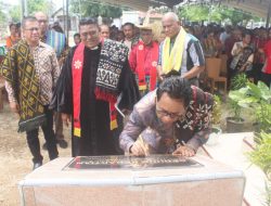 Pj. Bupati dan Bupati Kupang Terpilih Hadiri Peresmian Gereja Lidamanu Batubao, Kupang Barat
