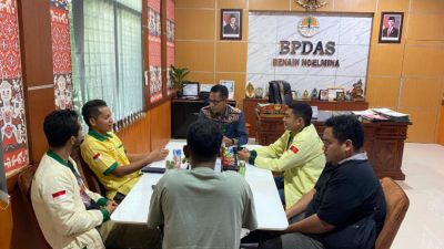 Foto. Tindak Lanjut Ajakan Paus Fransiskus, Pemuda Katolik NTT Audiens dengan Kepala BPDAS Benain Noelmina.