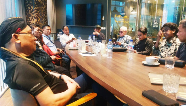 Foto. Sejumlah Pimpinan Organisasi Pers Bahas Perkembangan Pers Terkini dan Program 2025.