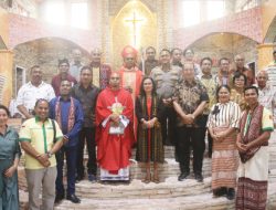 Penjabat Bupati Kupang dan uskup Agung Resmikan Gereja Sta. Maria Immaculata Battuna