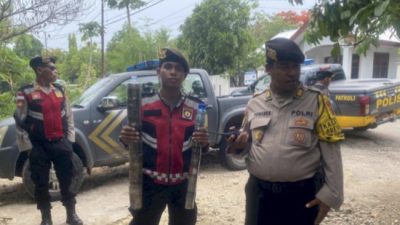 Meresahkan Warga, Polresta Kupang Kota Amankan Meriam Spiritus di Kota Kupang