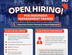 Segera Daftar! PT Pos Indonesia Buka Lowongan Kerja, Ini Kualifikasinya