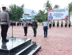 Apel Gelar Pasukan Operasi Lilin Turangga 2024: Polres Kupang Siap Amankan Perayaan Natal dan Tahun Baru