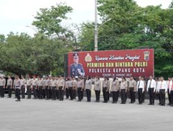 Amankan Perayaan Tahun Baru 2025, Polresta Kupang Kota Kerahkan 504 Personil Gabungan