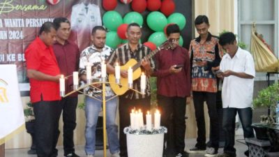 Foto. Bawakan Lagu "Selamat Datang Penebusku" Jurnalis Kabupaten Kupang Tampil Memukau.