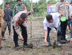 Dukung Program Asta Cita, Polres Manggarai Barat Mulai Tanam Jagung Komposit di Lahan 328 Hektare