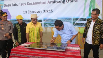 Perjuangan Panjang Berbuah Manis, Gubernur NTT Terpilih Resmikan RS Pratama Amfoang