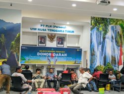 60 Kantong Darah dari Karyawan PLN NTT, Harapan Baru bagi Sesama