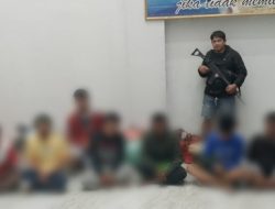 Tangkap Ikan Secara Ilegal, 2 Perahu dan 11 Nelayan Ditangkap Polisi di Manggarai Barat