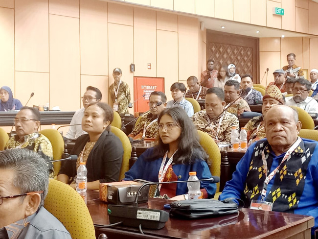 Foto. Hari Pertama Bertugas, Wakil Bupati Kupang Tancap Gass Hadiri Munas Percepatan Pembentukan DOB.