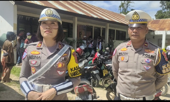 Foto. Operasi Keselamatan Turangga 2025, Polres Kupang Temukan Pelanggaran Pengendara Sepeda Motor.