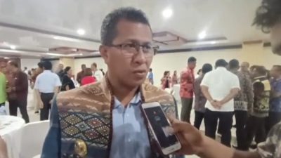 Foto. Bupati Kupang, Yosef Lede, Harapkan Intervensi Anggaran dalam Rakor Bersama Kemenkes.