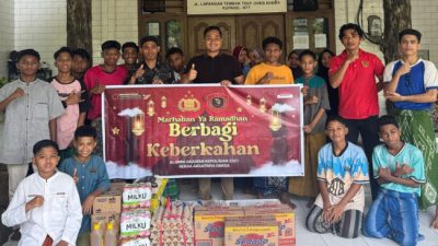 Foto. Alumni Akpol 2021di Polda NTT Berbagi Berkah di Bulan Ramadhan.