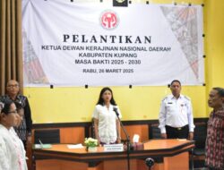 Aurum Titu Eki Dilantik sebagai Ketua Dekranasda Kabupaten Kupang, Siap Kembangkan Produk Lokal