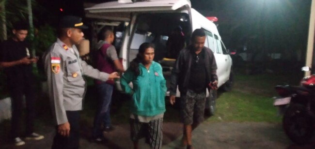 Polisi Amankan Perempuan yang Membuang Bayinya di Kupang.